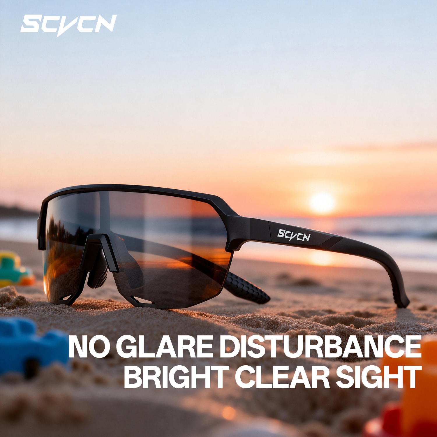 Outdoor Adventure Girls - SCVCN HD Kids' Sweat-Resistant Anti-Glare Protective