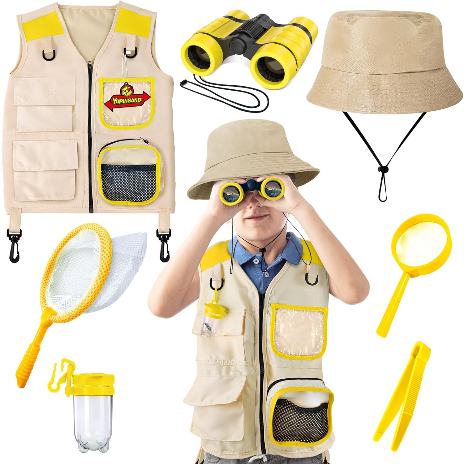Outdoor Adventure Kit For Boys - Kids Explorer Kit & Bug Catcher