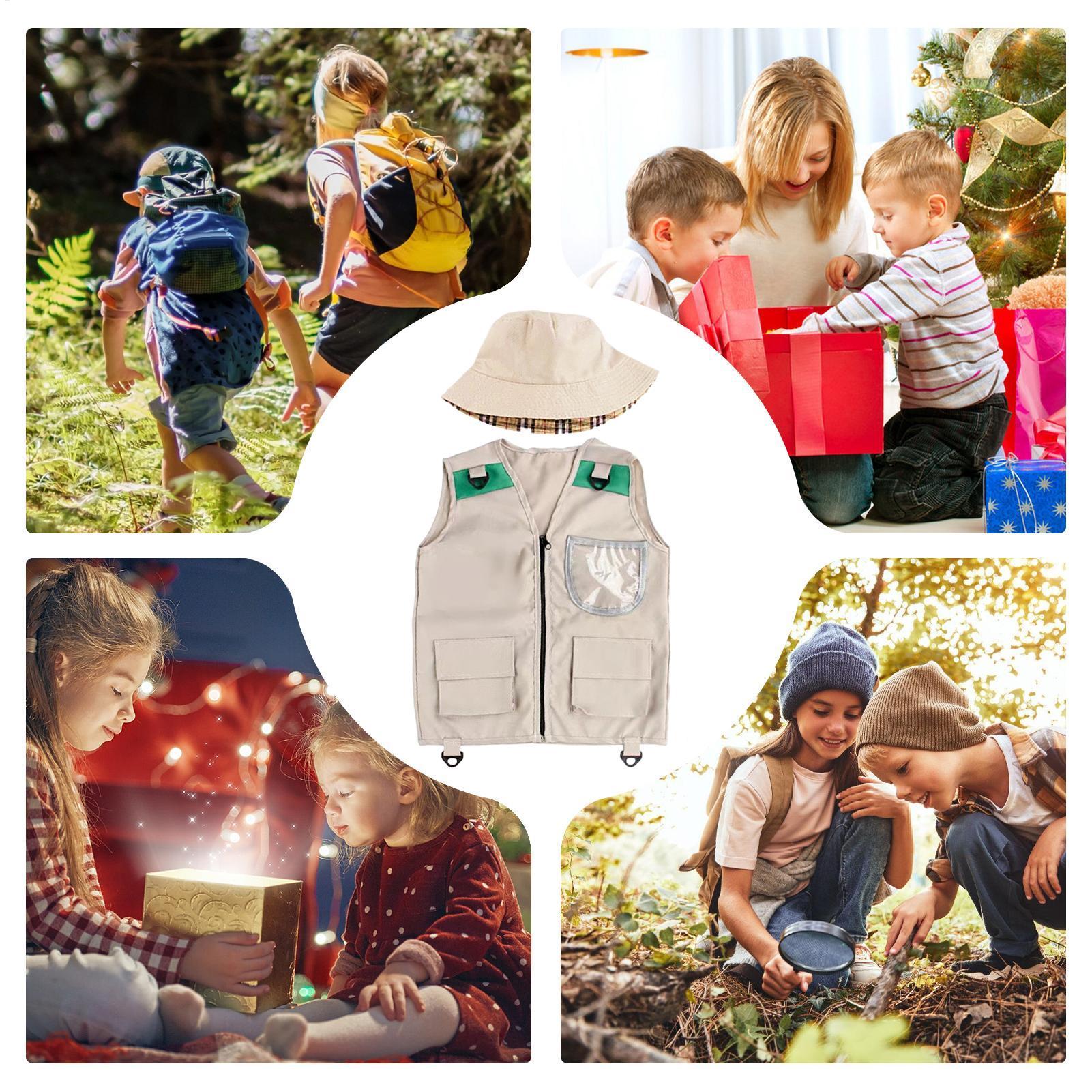 Kids Explorer Vest and Hat Cos - Outdoor Adventure Kit For Boys recensie en prijs