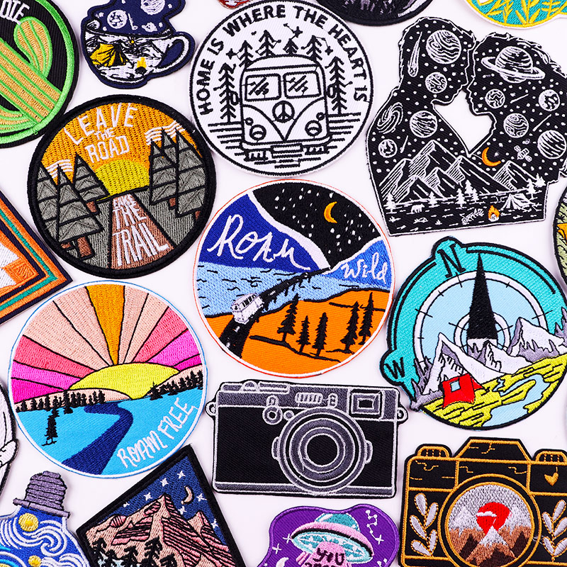 Iron On Patches DIY Outdoor Tr - Outdoor Adventure Travel Show recensie en prijs