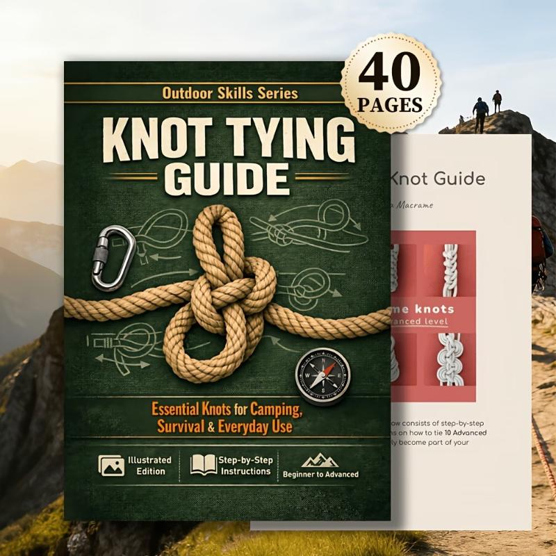 Essential Knot Tying Guide Boo - Outdoor Adventure Travel recensie en prijs