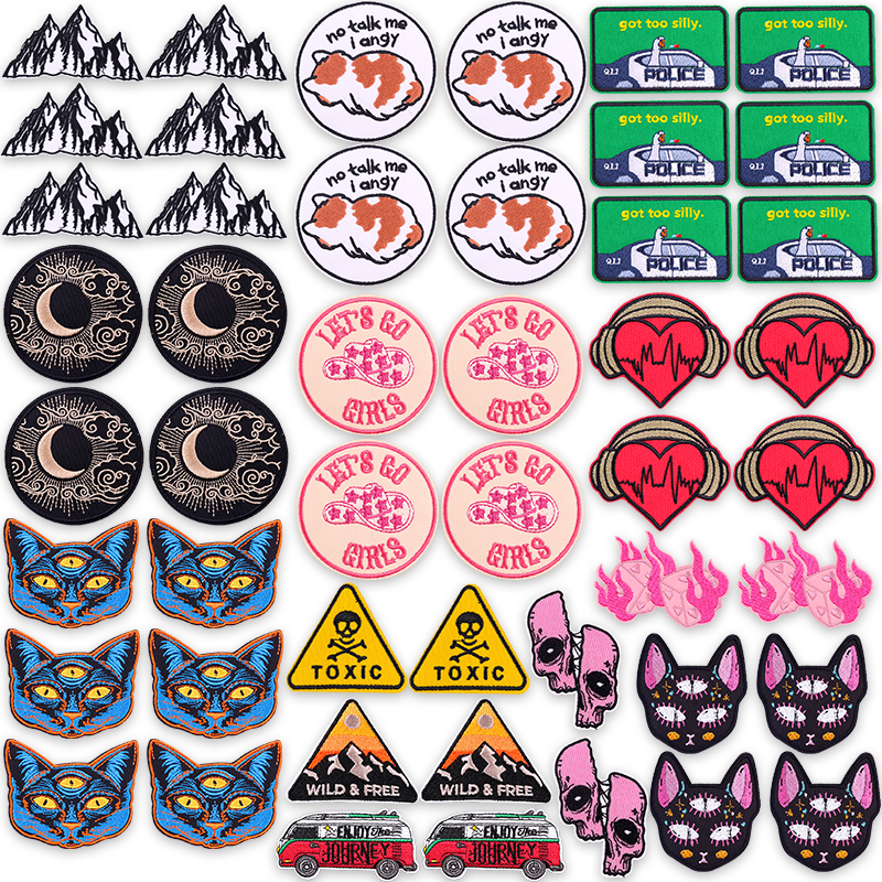 10PCS/Lot Explorer Emblem Embr - Outdoor Adventure Travel Show recensie en prijs