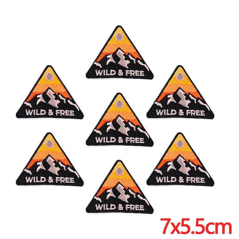10PCS/Lot Explorer Emblem Embr - Outdoor Adventure Travel Show recensie en prijs