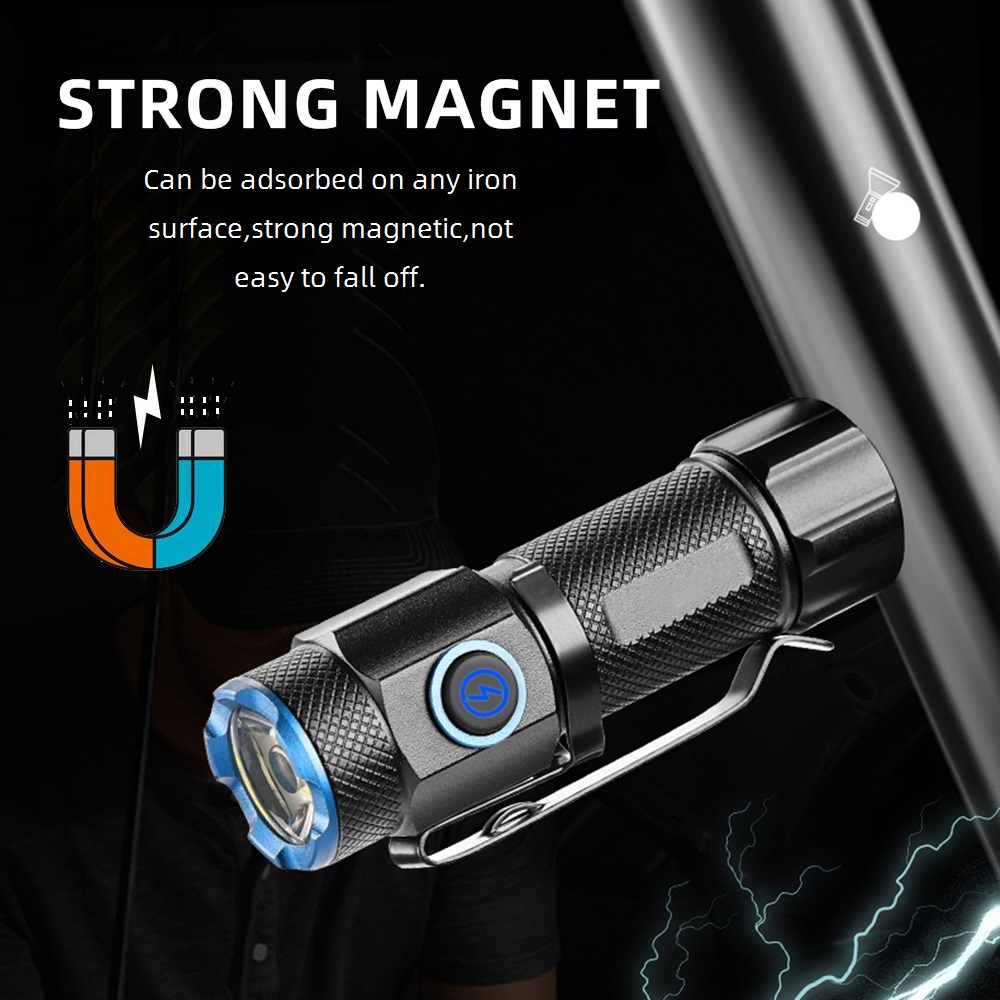 6500K Mini Flashlight High Bri - Outdoor Adventure With No Backpack recensie en prijs
