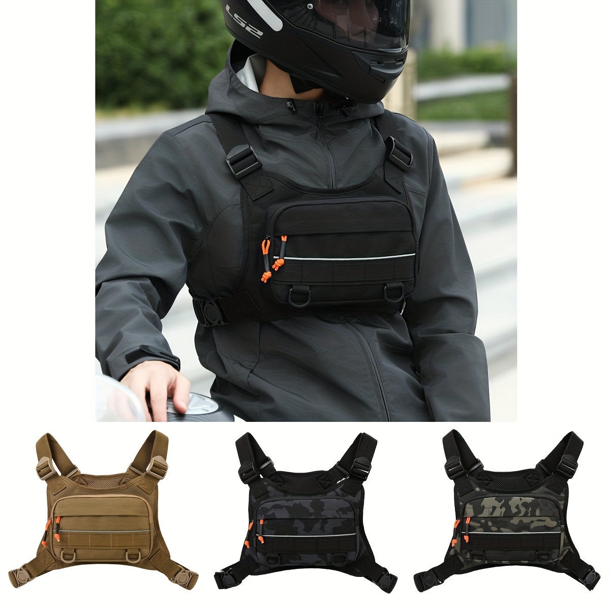 1-Piece Men's Outdoor Chest Ba - Outdoor Adventure With No Backpack recensie en prijs