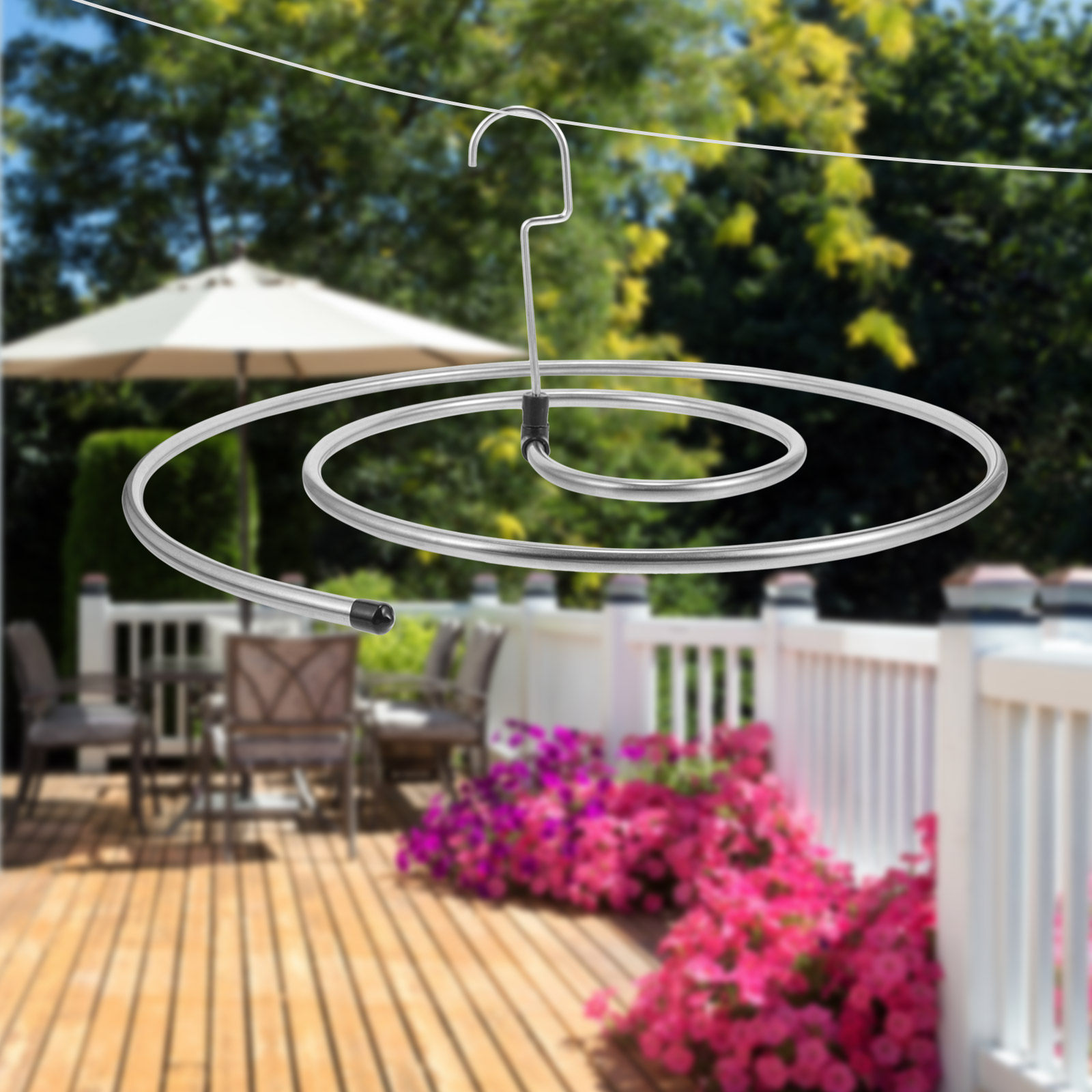 2Pcs Spiral Clothes Hangers St - Space Blanket Heavy recensie en prijs