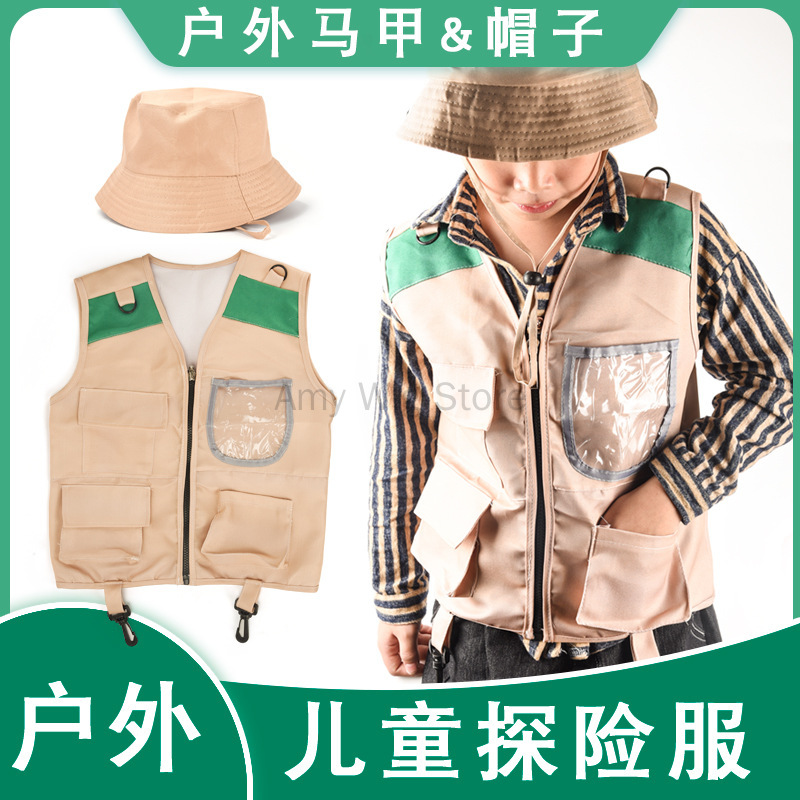 Kids Explorer Vest and Hat Cos - Outdoor Adventure Kit For Boys recensie en prijs