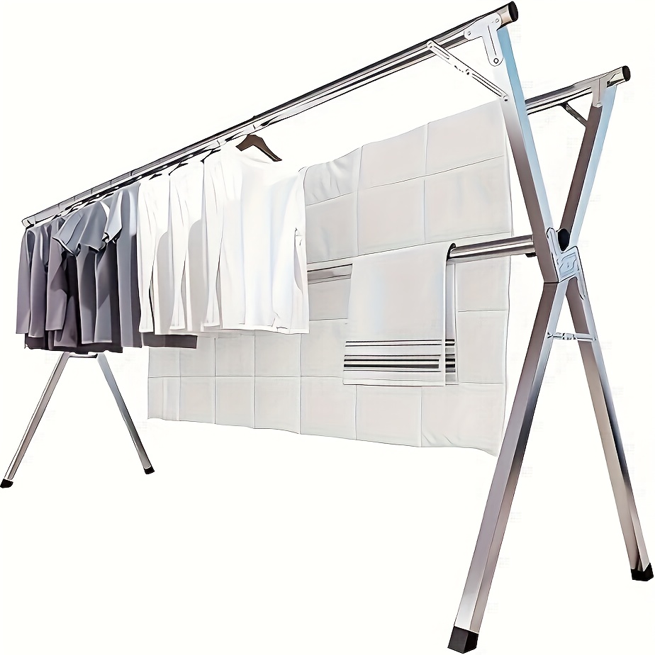 3-Rod Adjustable Foldable Dryi - Space Blanket Heavy recensie en prijs