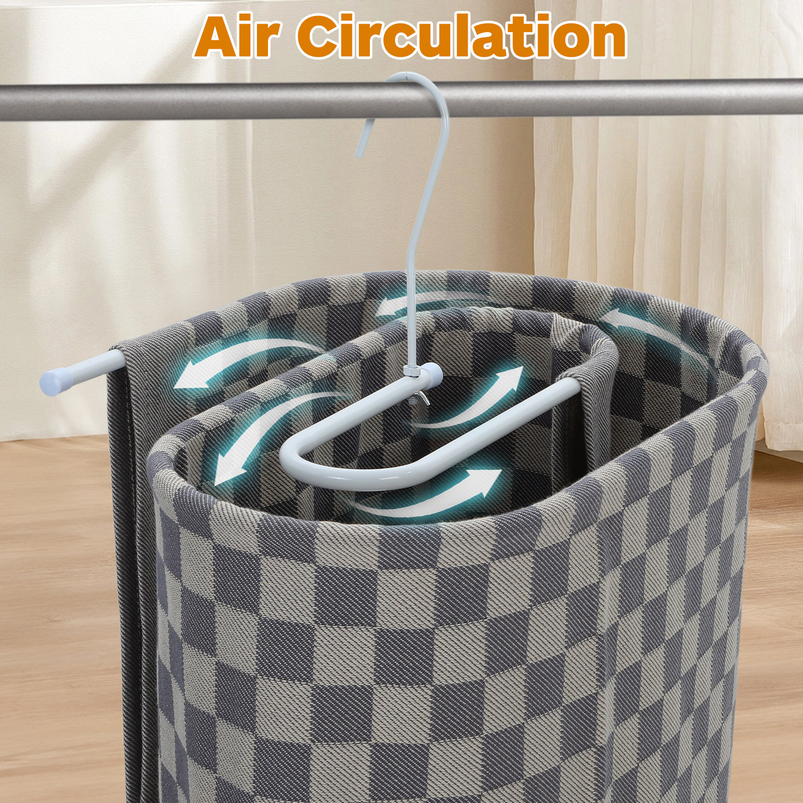 Rotatable Spiral Drying Rack S - Space Blanket Heavy recensie en prijs