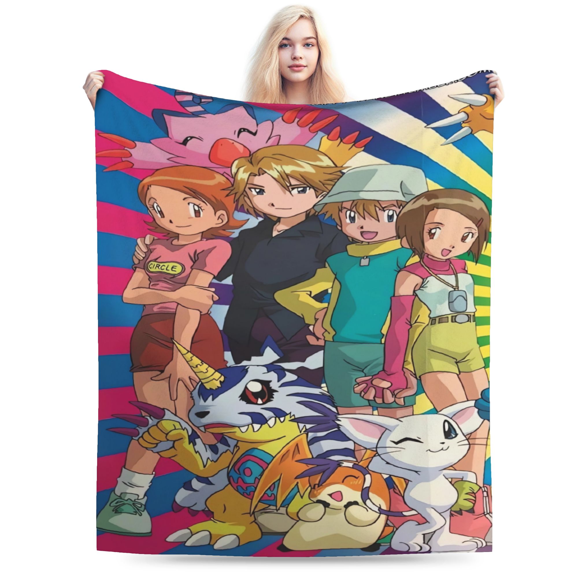 Digimon Adventure  Blankets Qu - Outdoor Adventure Girls recensie en prijs