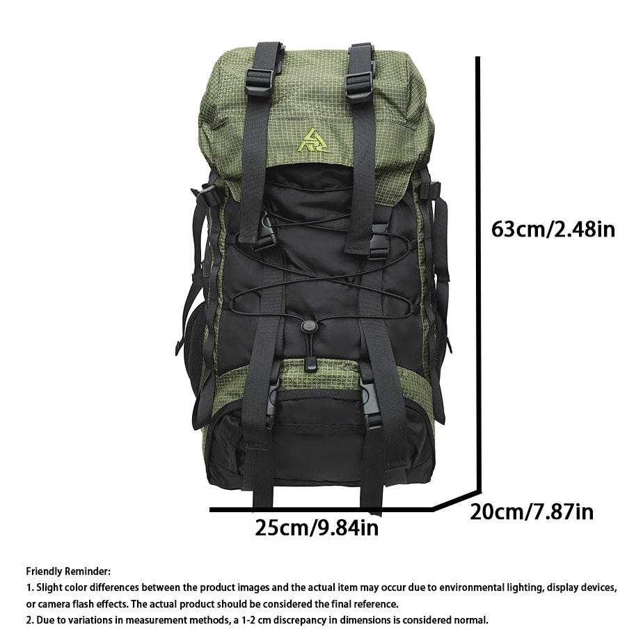 55L Outdoor Mountaineering Bac - Outdoor Adventure With No Backpack recensie en prijs