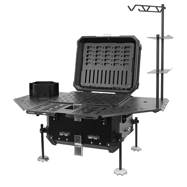Multi-functional Aluminum Allo - Outdoor Adventure Table With Storage recensie en prijs