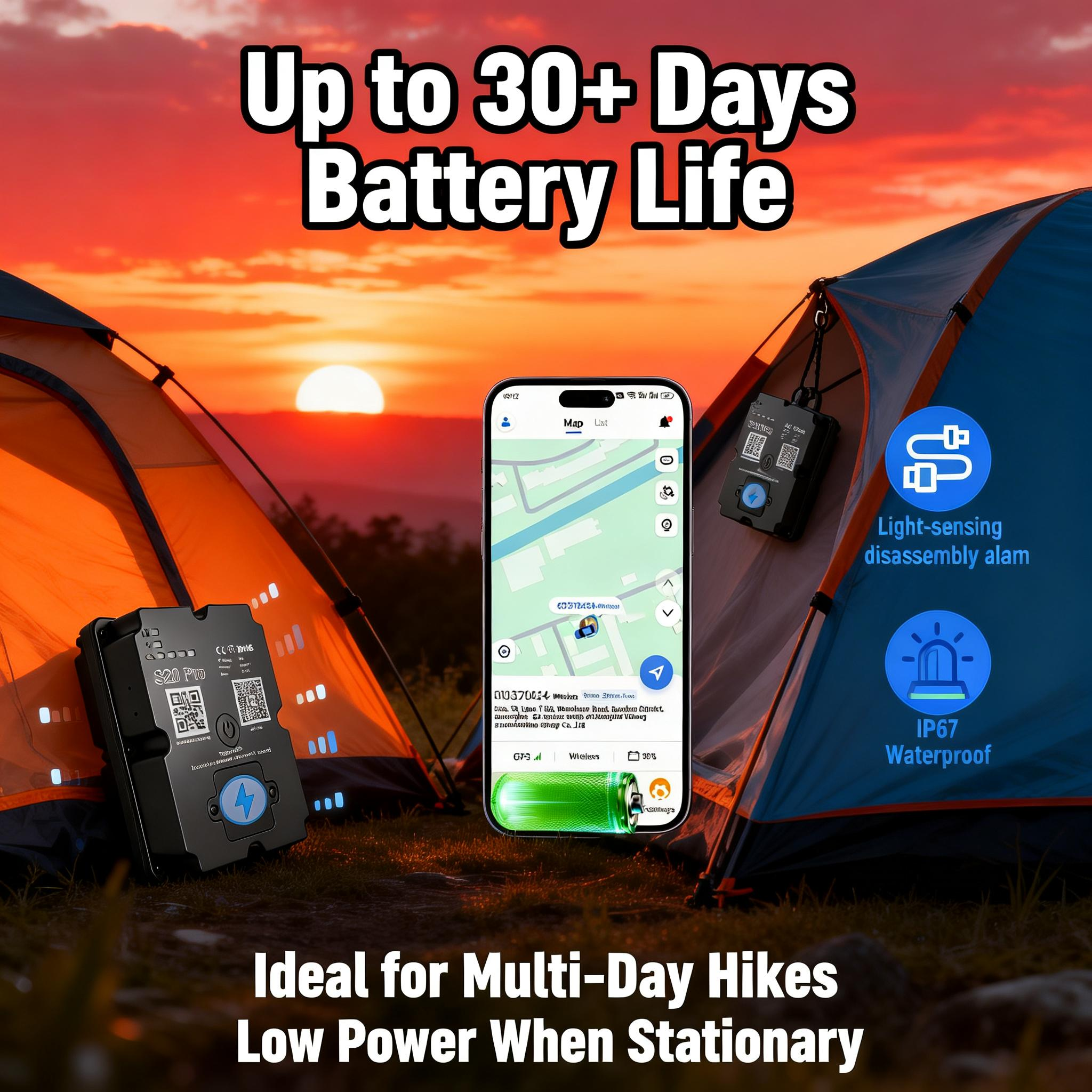 GPS Tracker for Hiking Backpac - Outdoor Adventure With No Backpack recensie en prijs