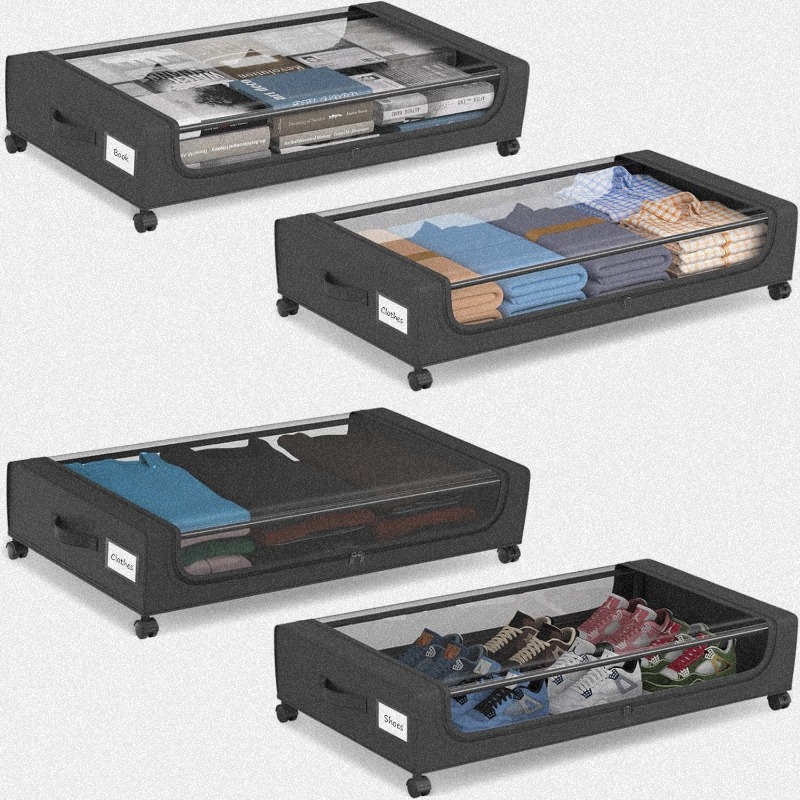 4-Pack Large Under Bed Storage - Space Blanket Heavy recensie en prijs