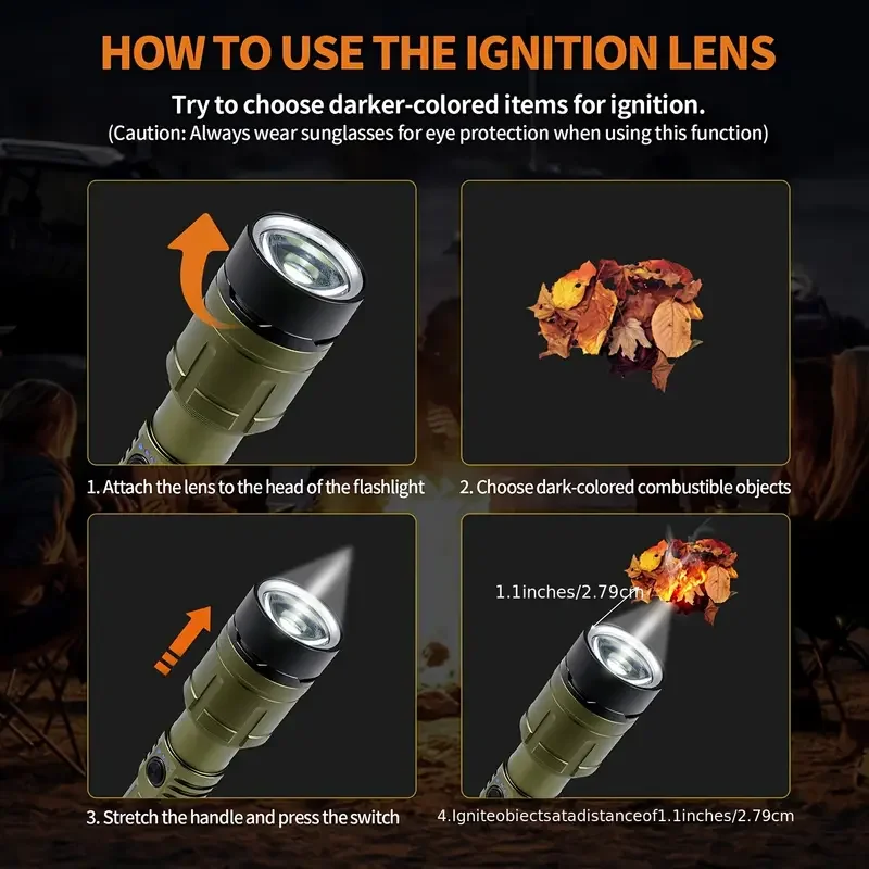Ultra Powerful Flashlight Conc - Outdoor Adventure Travel recensie en prijs