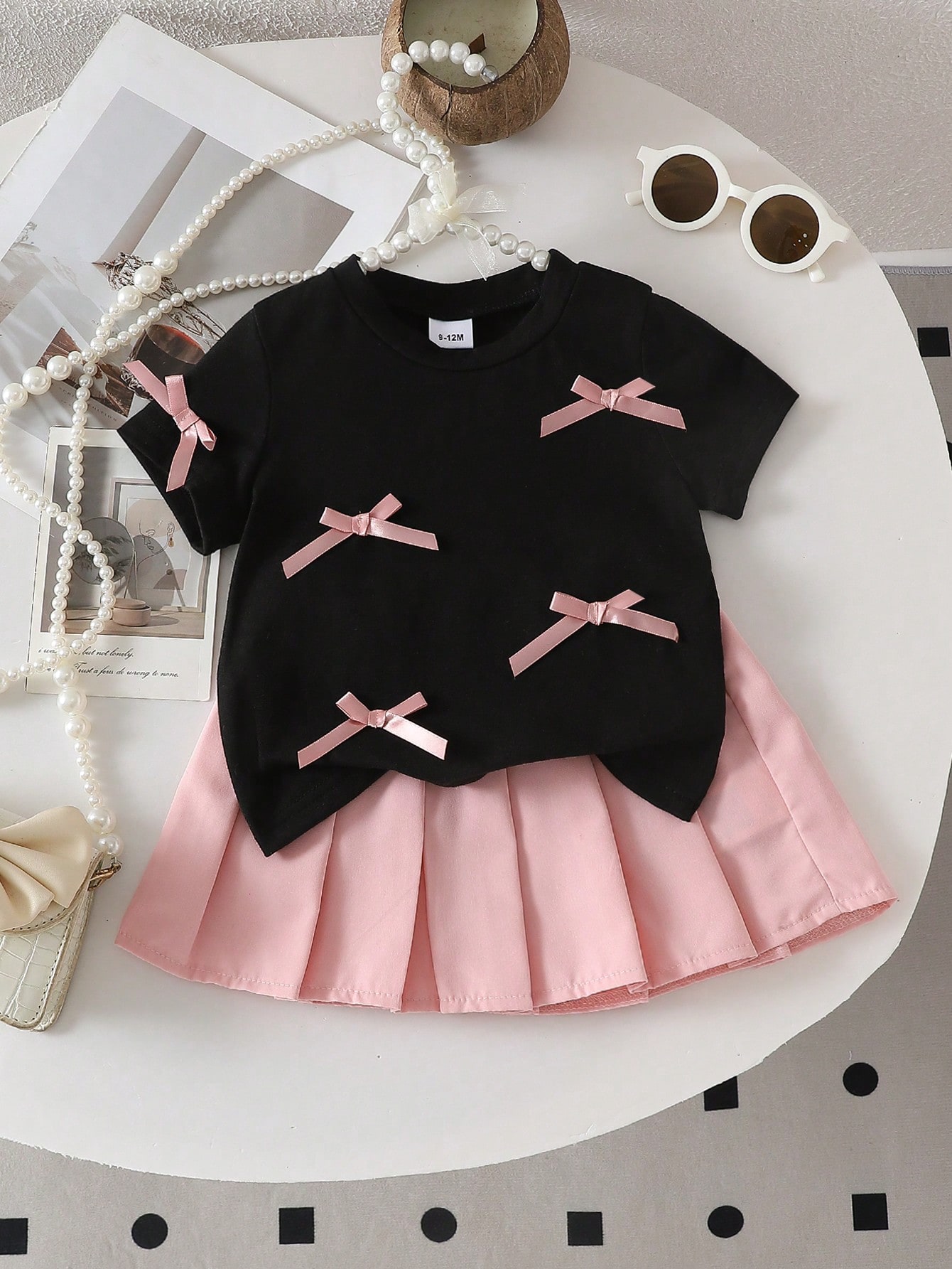 Two-piece baby girl 3D bow cas - Outdoor Adventure Girls recensie en prijs