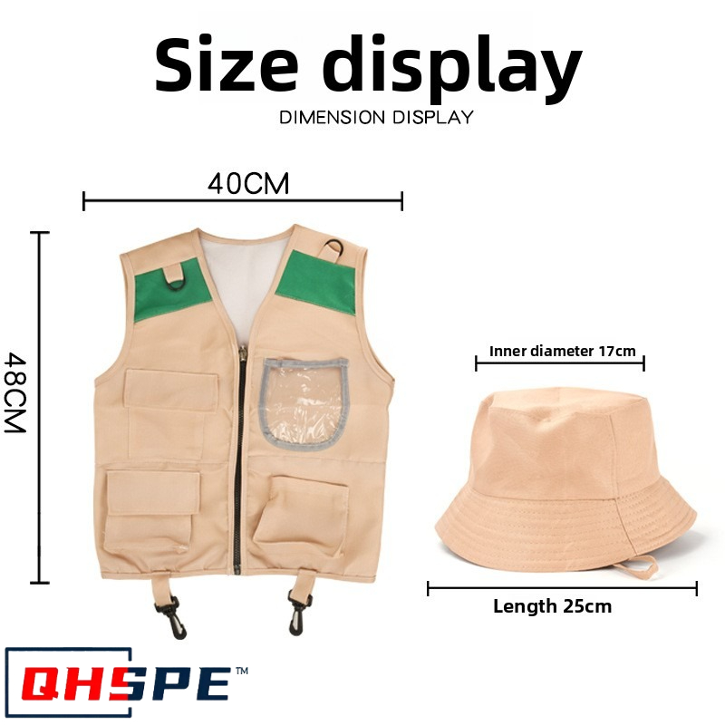 Kids Explorer Vest and Hat Cos - Outdoor Adventure Kit For Boys recensie en prijs