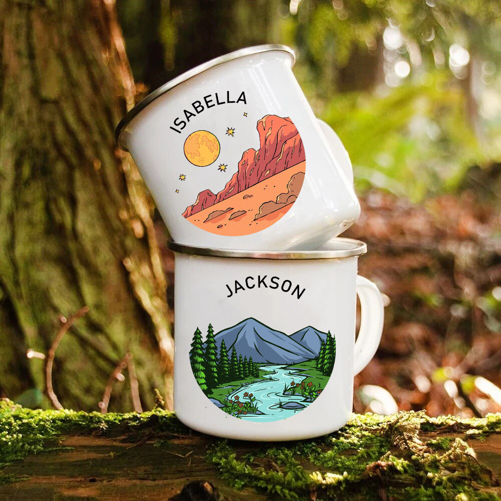 Personalised Camper Mugs Custo - Outdoor Adventure Names recensie en prijs