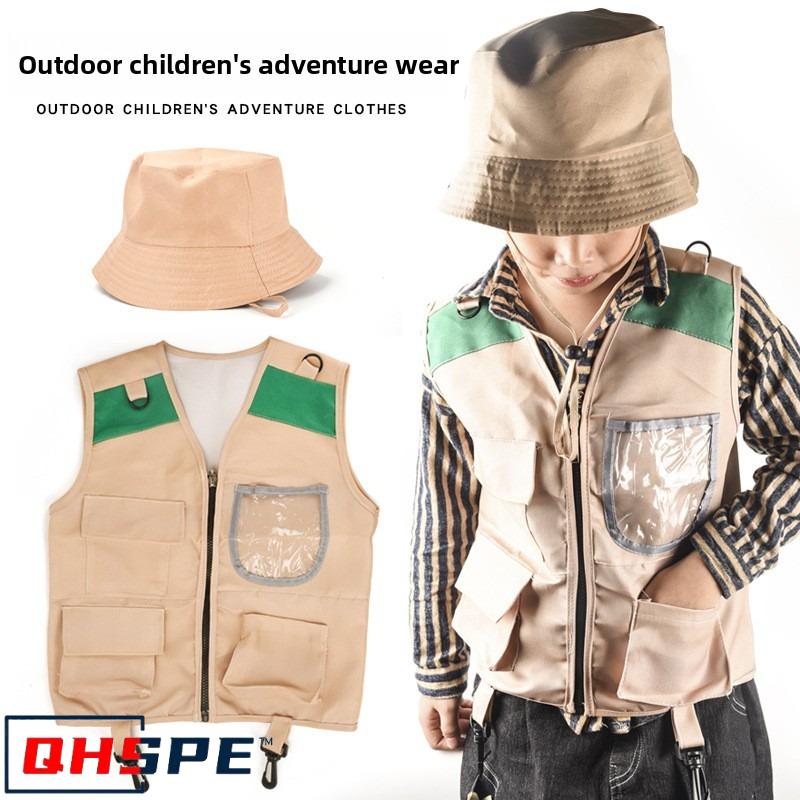 Kids Explorer Vest and Hat Cos - Outdoor Adventure Kit For Boys recensie en prijs