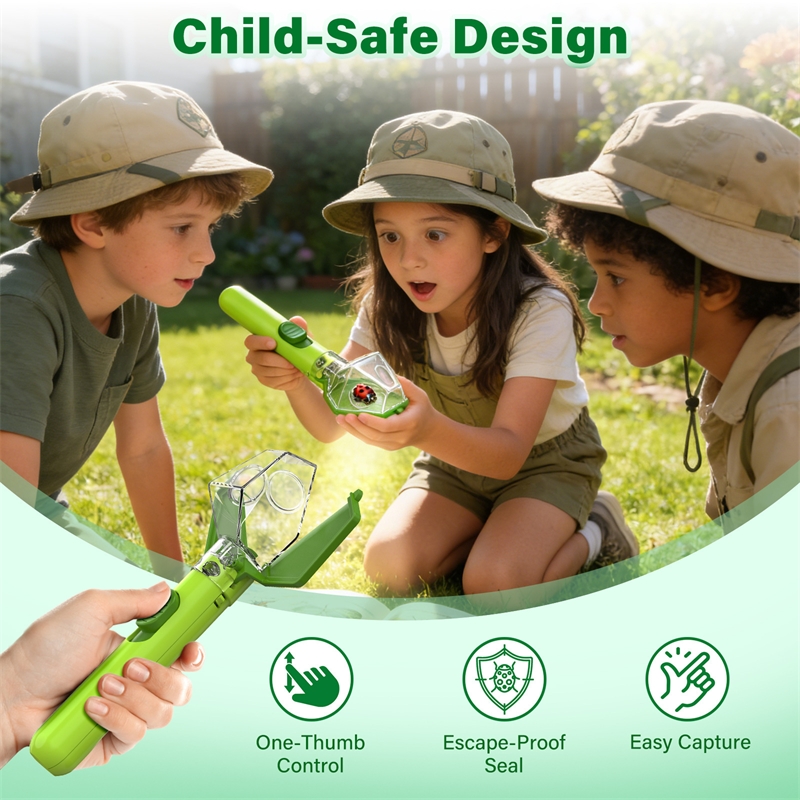 Kids Bug Catcher With 6X Magni - Outdoor Adventure Kit For Boys recensie en prijs