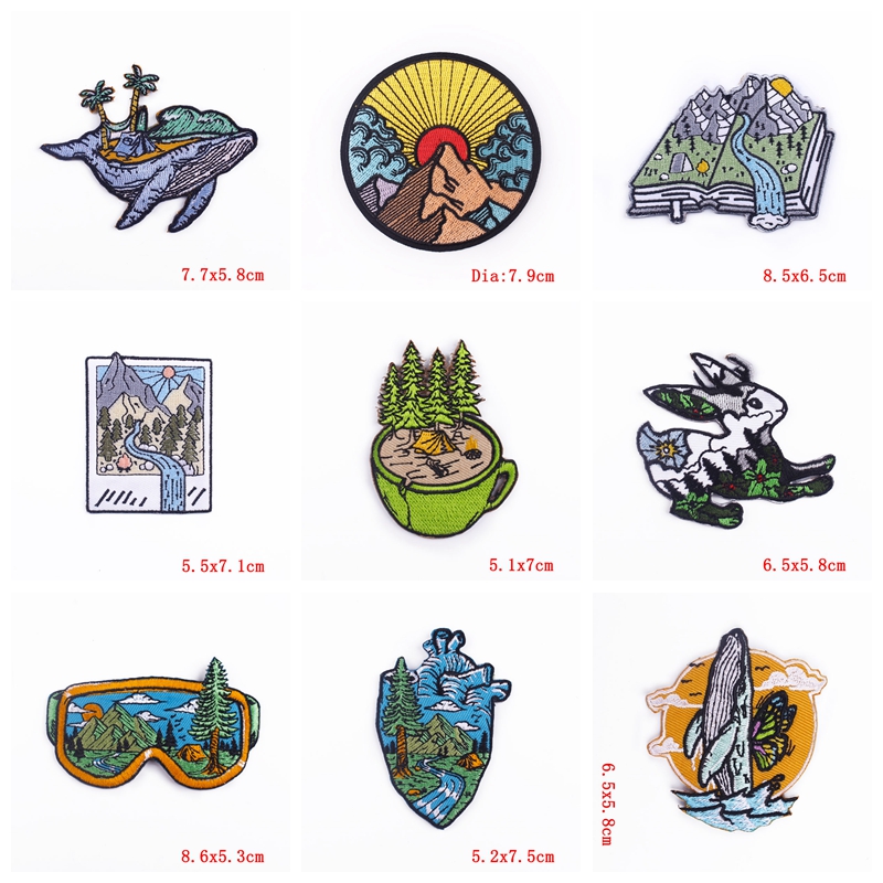 10PCS/lots Mountain Adventure  - Outdoor Adventure Travel Show recensie en prijs